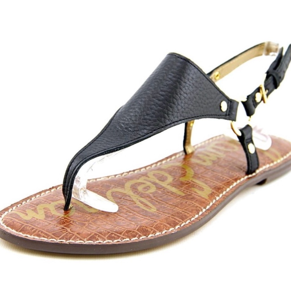 Sam Edelman Greta Black and Brown Sandals